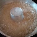 El cooksnap de Miica cuando hizo Flan casero.