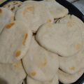 El cooksnap de Sol cuando hizo Pan de pita muy fácil.
