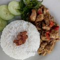 Cooksnap dari ayunabillarumaropen untuk resep Ayam Pedas Saus Tiram