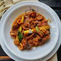 Cooksnap Cempaka Putih semasa beliau membuat Sotong Masak Serai.