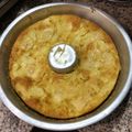 El cooksnap de Roxana Lerej cuando hizo Budin de manzana (꜆˶ᵔᵕᵔ˶)꜆.