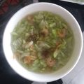 Cooksnap của Mai Tùng Dương khi họ làm theo món Canh bầu nấu với tôm khô