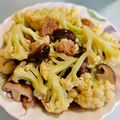 藍海冰心 的 滷麵筋白花菜 cooksnap