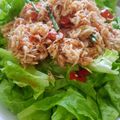 Cooksnap của Bếp của Quỳnh khi họ làm theo món Xà lách trộn trứng và tép