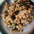 femina's cooksnap of when they made பச்சைப்பயிறு பொரியல்(pacchai payiru poriyal recipe in tamil).