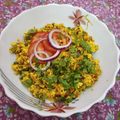 Anita Tanwar's cooksnap of when they made Matar Paneer bhurji.