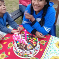 El cooksnap de Andy Solé cuando hizo Torta golosinera de chocolate.