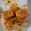 El cooksnap de Laura cuando hizo Tofu con papas y salsa al curry.
