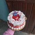 Nidhi Tej Jindal का कुकस्नैप जब उन्होंने रेड वेलवेट केक(red velvet cake recipe in hindi) बनाया था।