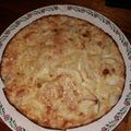 El cooksnap de María Eugenia cuando hizo Tarta de manzana.