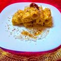 POONAM ARORA's cooksnap of when they made Coconut stuffed Mango Khandvi.