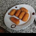 El cooksnap de vanesa cuando hizo Croquetas de cocido y jamón serrano en panificadora.