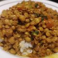 Cooksnap de Rita Afonso quando cozinhou Dahl de Lentilhas com Chapati.