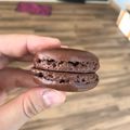 Cooksnap dari Trevor’s Kitchen untuk resep Mocha Macaroons with Chocolate ganache fillings