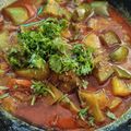 Varsha Ingole Bele's cooksnap of when they made बटाटा-वांग्याची रस्सा भाजी(करी)(Batata Vangyachi Rassa Bhaji Recipe In Marathi).