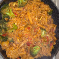 El cooksnap de Mercedes Mmag cuando hizo Salteado de pollo oriental Vips.