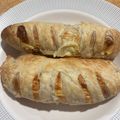 Cooksnap MocQue semasa beliau membuat Roti paratha sosej cheese 🌼.
