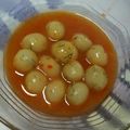 Cooksnap dari Tri Suharningsih untuk resep Cilok aci kuah pedess simple