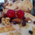 El cooksnap de Agus Iglesias cuando hizo Pan dulce navideño de dulce de leche.