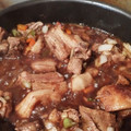 El cooksnap de Noxcelis Hernández cuando hizo Costillas de Cerdo o Cochino condimentadas con Sal y Pimienta.