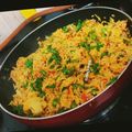 Veena Chopra का कुकस्नैप जब उन्होंने पनीर पुलाव (Paneer Pulav recipe in Hindi) बनाया था।