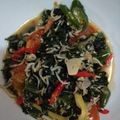 Cooksnap dari eliza simbolon untuk resep Daun pepaya jepang teri pedas