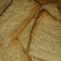 El cooksnap de LauEli Borges cuando hizo Galletitas de copetín: orégano y sésamo.