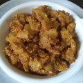 Bhavna C. Desai's cooksnap of when they made કાચા પપૈયા નું લોટ વાળું શાક (Raw Papaya Lot Valu Shak Recipe In Gujarati).