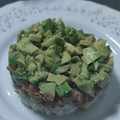 El cooksnap de celia.esn cuando hizo Tartar de aguacate y salmón.
