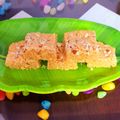 Harsha Solanki का कुकस्नैप जब उन्होंने सूजी और बेसन की बर्फी (Suji aur besan ki barfi recipe in Hindi) बनाया था।