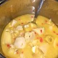 El cooksnap de Margie Amato cuando hizo Sancocho de pescado oriental "Carupanero".