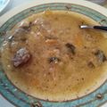 Cooksnap από Κατερίνα Τσιτινίδου στη συνταγή Χειμωνιάτικη σούπα με χοιρινό και τραχανά γλυκό
