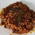 El cooksnap de Kaotika EtvzFdz cuando hizo 🇳🇬Arroz jollof "nigeriano” vegano 🍚.