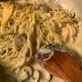 Cooksnap dari Elsa Rahvemdani untuk resep 11.Pasta Spaghetti Carbonara Creamy