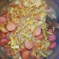 El cooksnap de Luis Juan Vidal Terrell cuando hizo Repollo Guisado.