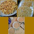 Chef Mommy Nessa's cooksnap of when they made Black Garlic & Ranch Pumpkin Seeds.