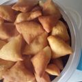 Mr.Newton's cooksnap of when they made Mandazi.