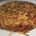El cooksnap de Joaquin Bacci cuando hizo Tortilla de papas y espinaca.