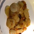 El cooksnap de Laura Tafalla cuando hizo Patatas a lo pobre con chorizo.