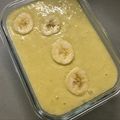Máthé Csilla Cooksnap-ja, amikor elkészítette a(z) Banánpuding Keksz alappal 🍌🍮 (Vegán, Gluténmentes) receptet.