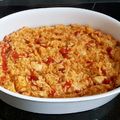 El cooksnap de Amaya De Rueda Cicuéndez cuando hizo Arroz con pollo y pimientos al ajillo.