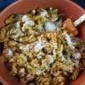 El cooksnap de David Rico cuando hizo Pasta con salchichas y calabacín. (Thermomix).