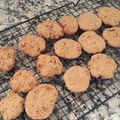 El cooksnap de Inés cuando hizo Galletitas de algarroba.