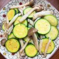庭秀 的 奶油櫛瓜炒秀珍菇 cooksnap