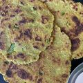 Sonal Oza's cooksnap of when they made મલ્ટી ગે્ઈન થેપલા (Multigrain Thepla Recipe in Gujarati).