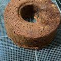 El cooksnap de Monica cuando hizo Leicaj (budín judío de miel y nueces).