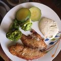 El cooksnap de Christian Cordero cuando hizo Filete de pescado empanizado🐟🐟.
