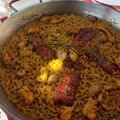 El cooksnap de nohamdas cuando hizo Arroz con conejo y caracoles - Receta tracicional de Alicante.