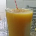 El cooksnap de Lucia cuando hizo Batido de manzana con yogur y naranja.