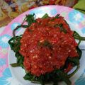 Cooksnap dari shienta ar_razzaq untuk resep Plecing Kangkung khas bali